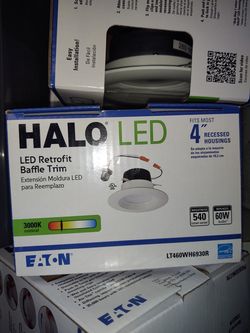 Halo 4" led lights