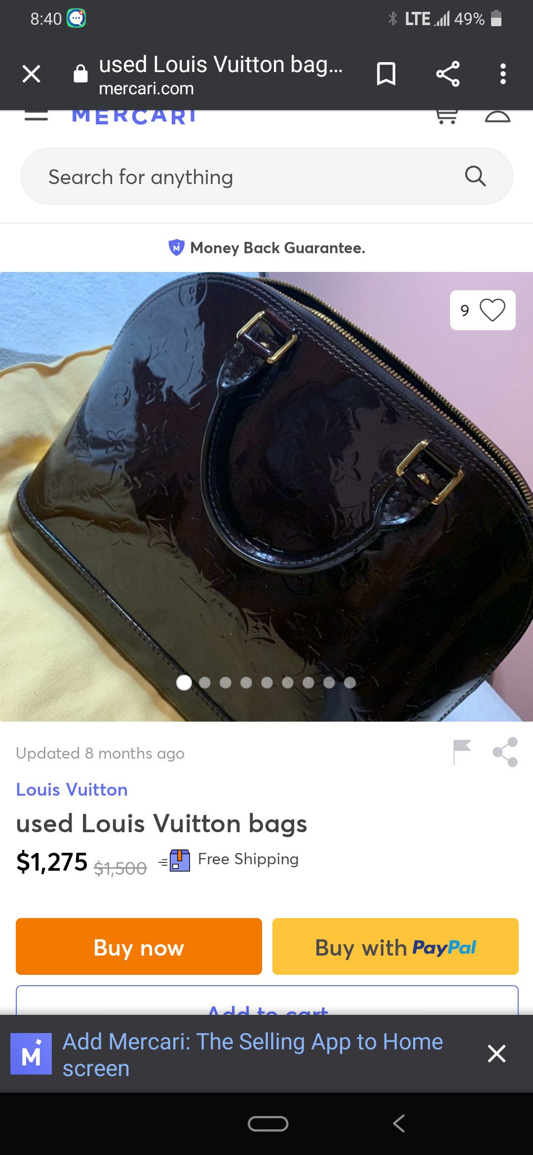 Louis vuitton bag great shape