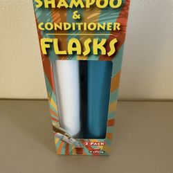 CRUISE BOOZE SMUGGLING FLASKS/ SET Of 2 SHAMPOO & CONDITIONER O