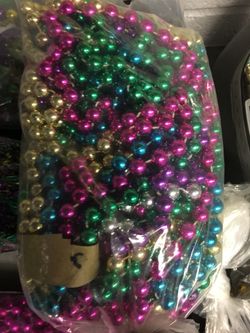 Mardi Gras Beads $5-$15/bag