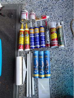 Speciality tubes. Random tools and 24 inch Kobalt Bag