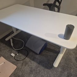 Ikea Height Adjustable Table With Electric Motor 