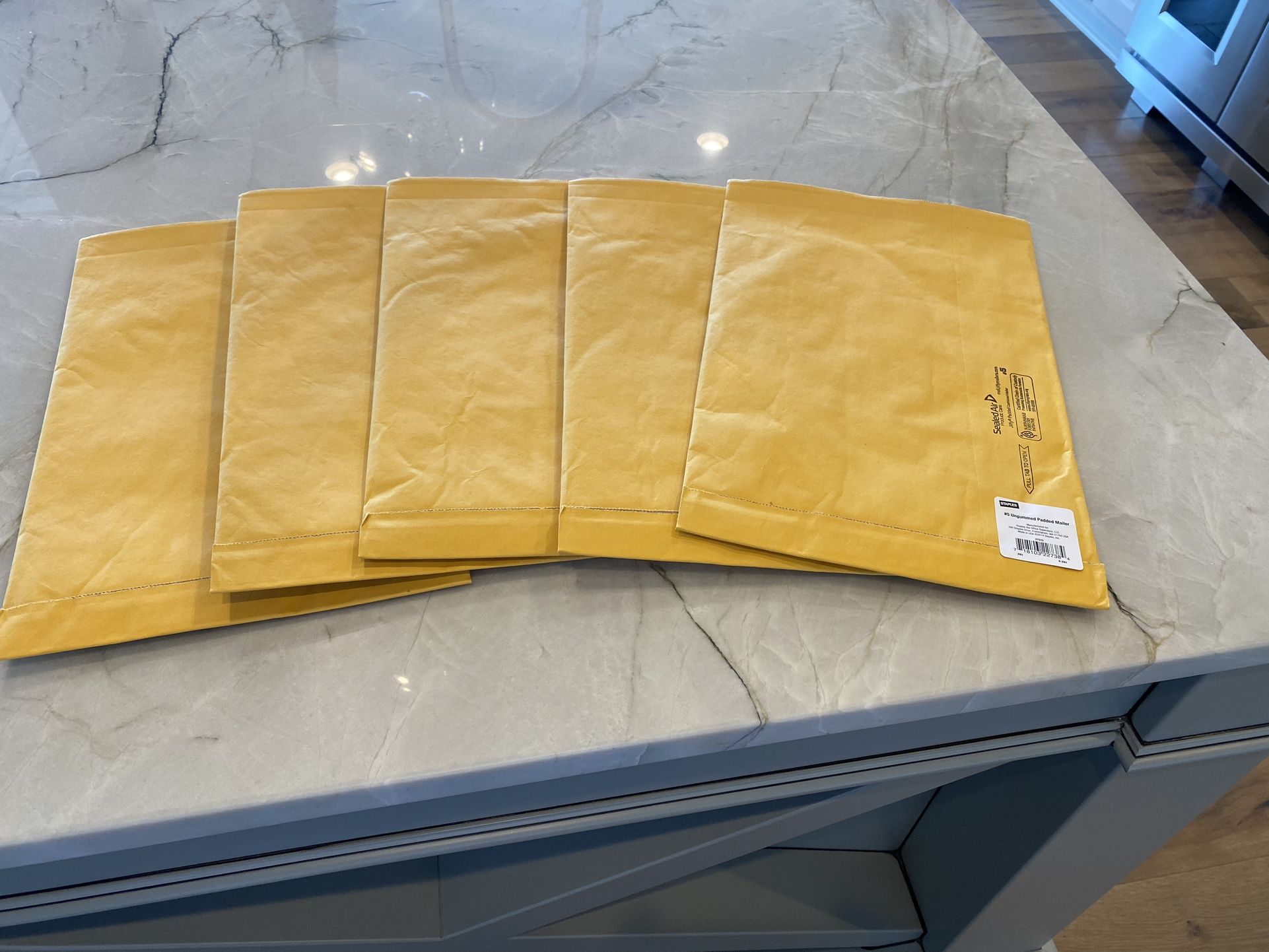 #5 Padded Envelope / Mailer - Brand New Unused 10.5” X 16”