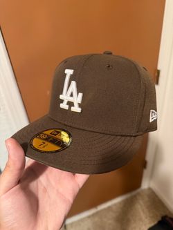 LA Dodgers Fitted hat Brown