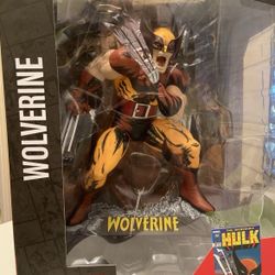 WOLVERINE 1:6TH SCALE COLLECTIBLE WITH SCENE (THE INCREDIBLE HULK #340)