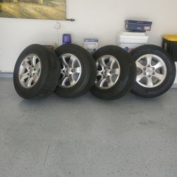 Tires And Rims Set