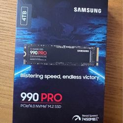 Samsung 990 PRO SSD 4TB