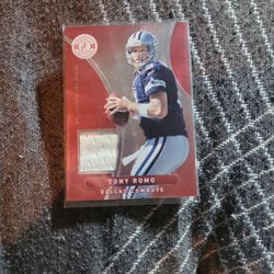 Dallas Cowboys Jersey Worn Relic Card 