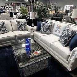 Stunning Sofa Loveseat! $1,999! Easy Financing! 🧡☎️✅ 