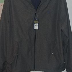 Ralph Lauren Polo Water-Repellent Portland Hooded Men's Jacket, with Side Zip Pockets Size XL New with Tags