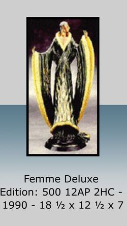 Bronze Sculpture Femme Deluxe