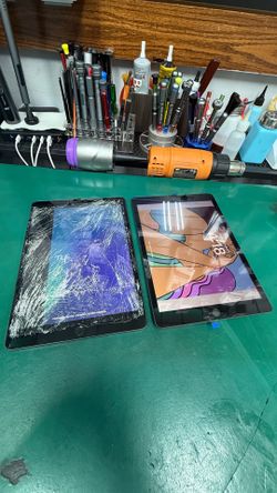 iPad screen display