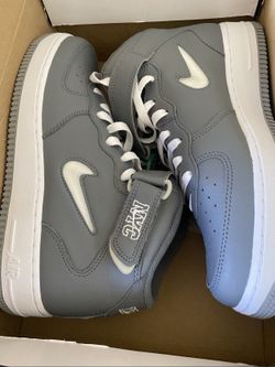 Nike Air Force 1 Mid “NYC” QS – Cool Grey/White – Size 8.5