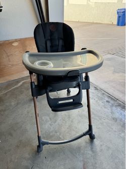 Maxi-Cosi 6-in-1 Minla High Chair, Essential Graphite