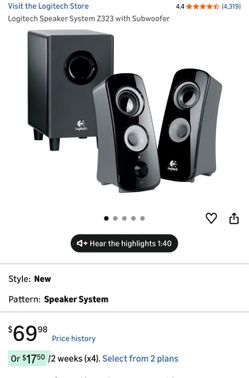 Logitech Speaker System Z323 with Subwoofer