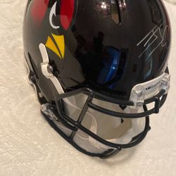 JJ Watts AZ Cardinals Signed Authentic Full Sized Helmet 