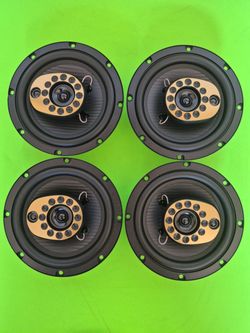 JENSEN 2 PAIRS 6.5" 3 WAY 250 WATTS CAR SPEAKER