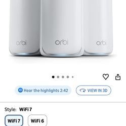 Orbi Wi-Fi 7 