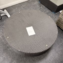 Patio Furniture Coffee Table Large 47.5” Diameter 