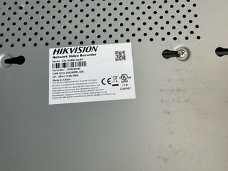 HIKVISION Network Security Camera Video Recorder