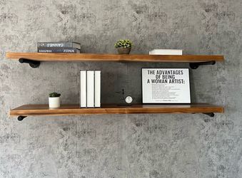 Floating shelves