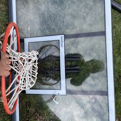 Backboard Of Basketball Hoop