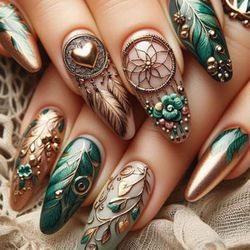 New Press On Fake Nails Set