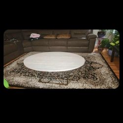 Coffee Table B Two Stools 