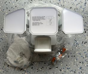 3-Head LED Motion-Activated Security Lights by Koda - Set of 2