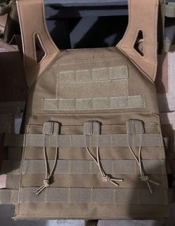 Tactical Battlevest Lite Plate Carrier Tan