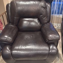 Leather sectional Sofa set