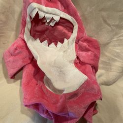 Pink Fong Baby Shark Costume with Sound Chip