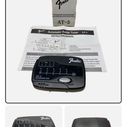 Fender AT-3 Auto Guitar / Bass Tuner
