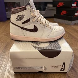 Jordan x A Ma Maniere Air Jordan 1 High  Airness Size 7 Men’s 