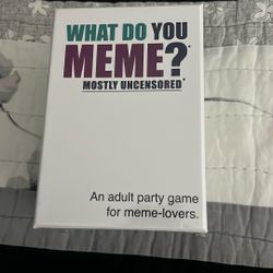 What Do You Meme? Card Game 