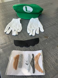 Luigi Hats Accessories Set, Halloween