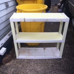 Plastic Shelving Unit Only $10