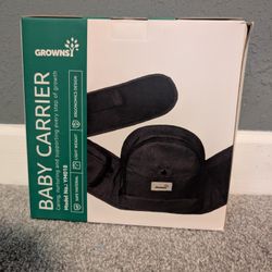 Grownsy Baby Carrier (Black) – Brand New in Box
