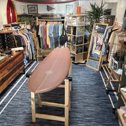 7’2 Long Fish Quad (Fins Included) Rust Matte By Ellington 