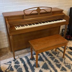 Henry F Miller Upright Piano 