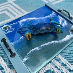 Ocean Resin Tray 