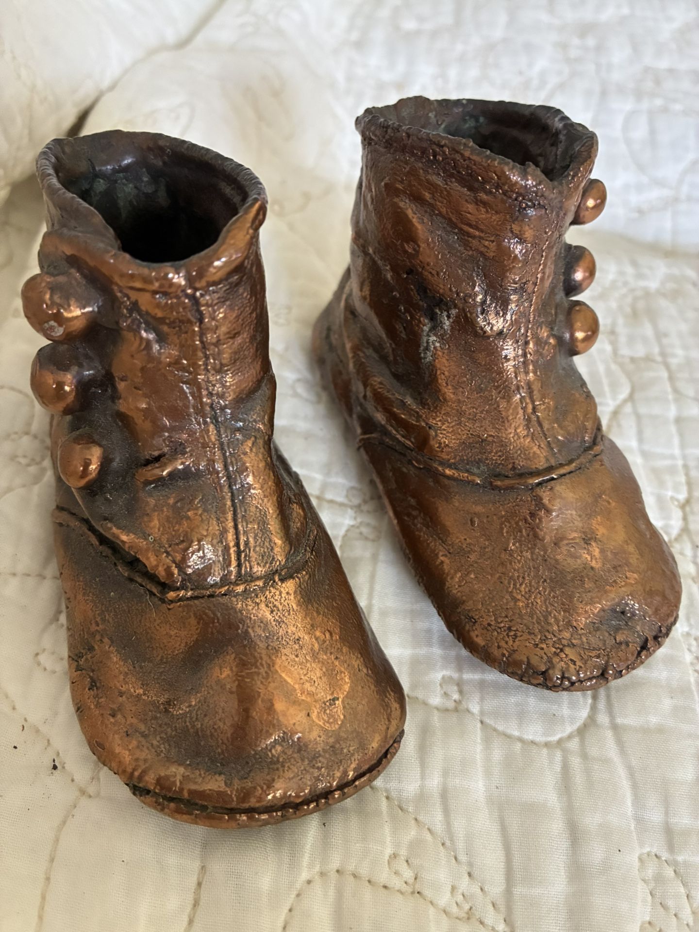 Baby Shoes Bronzed From 1916