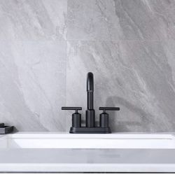 Bathroom Faucet Matte Black