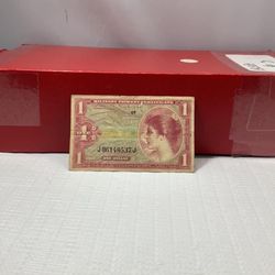 US MPC(Military Payment Certificate) $1 Vietnam issued Series 641 Issued in use from 8/31/1965-10/21/1968!!~((IVID#1467//OFRUP)