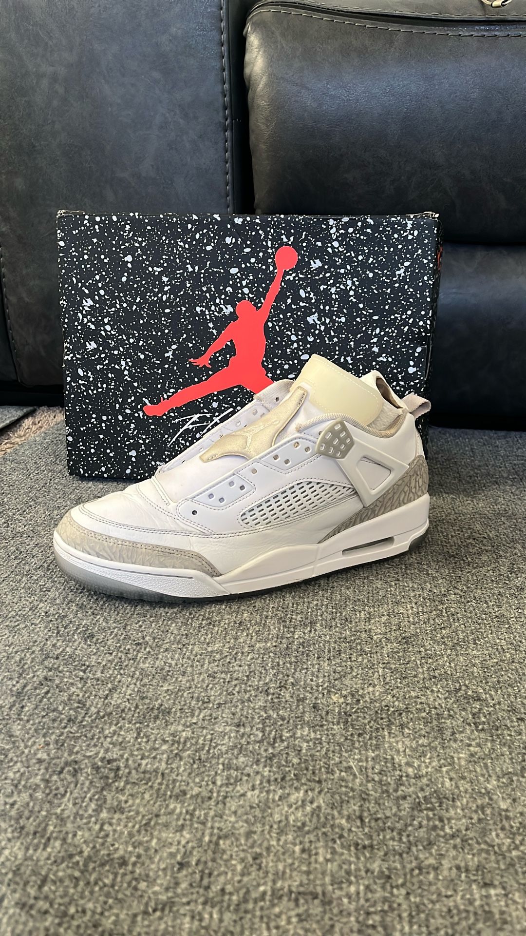 Jordan 4s Spizike Lows White Cements SIZE 12