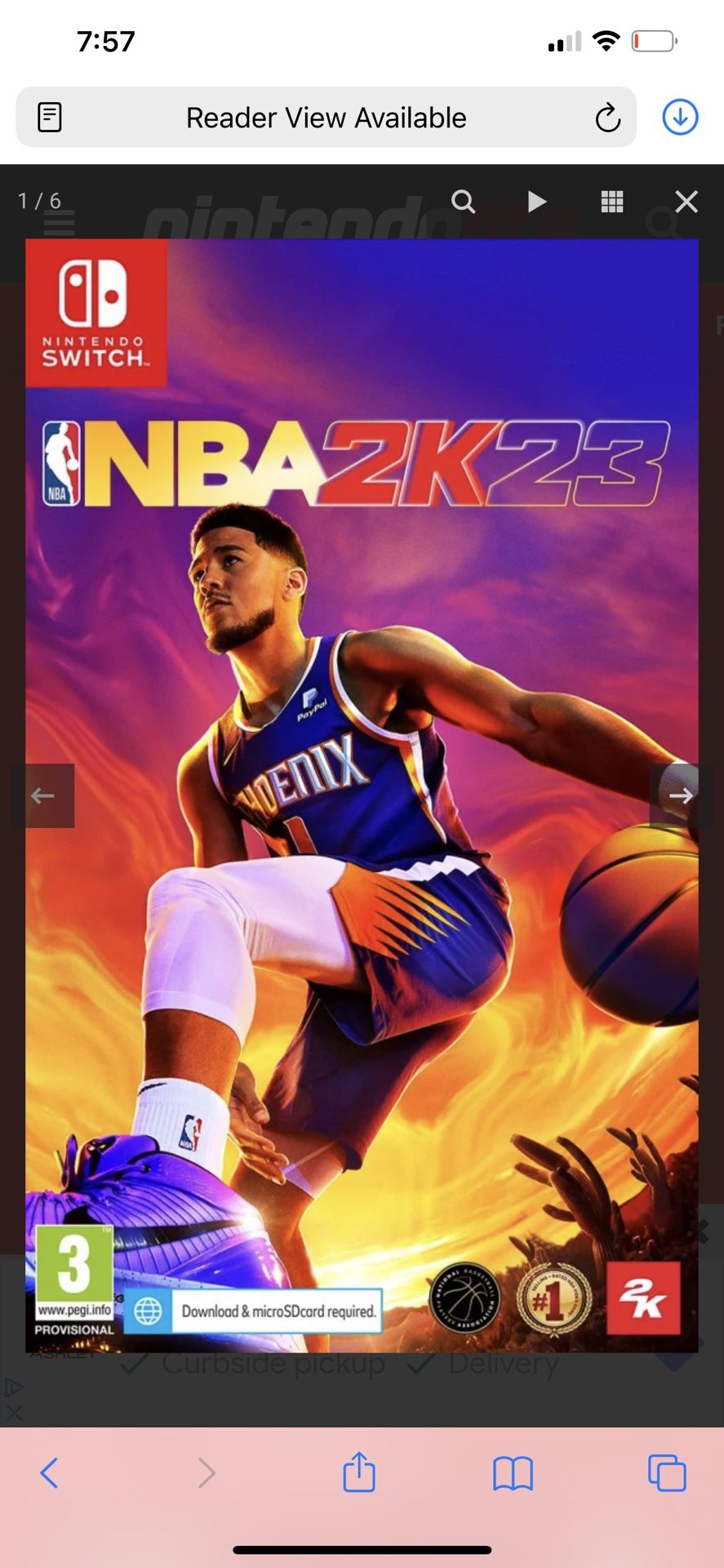 Nintendo Switch  ゲームソフト付き2k23 Nintendo Switch ゲームソフト付き2k23 Amazon.co.jp: NBA 2K23