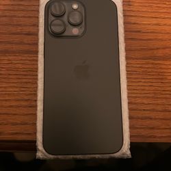 Black Iphone 15 Pro Max 1tb AT&T 