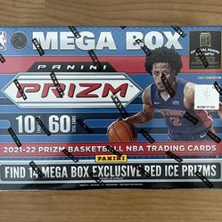 2021-22 Panini Prizm NBA Basketball Mega Box Target