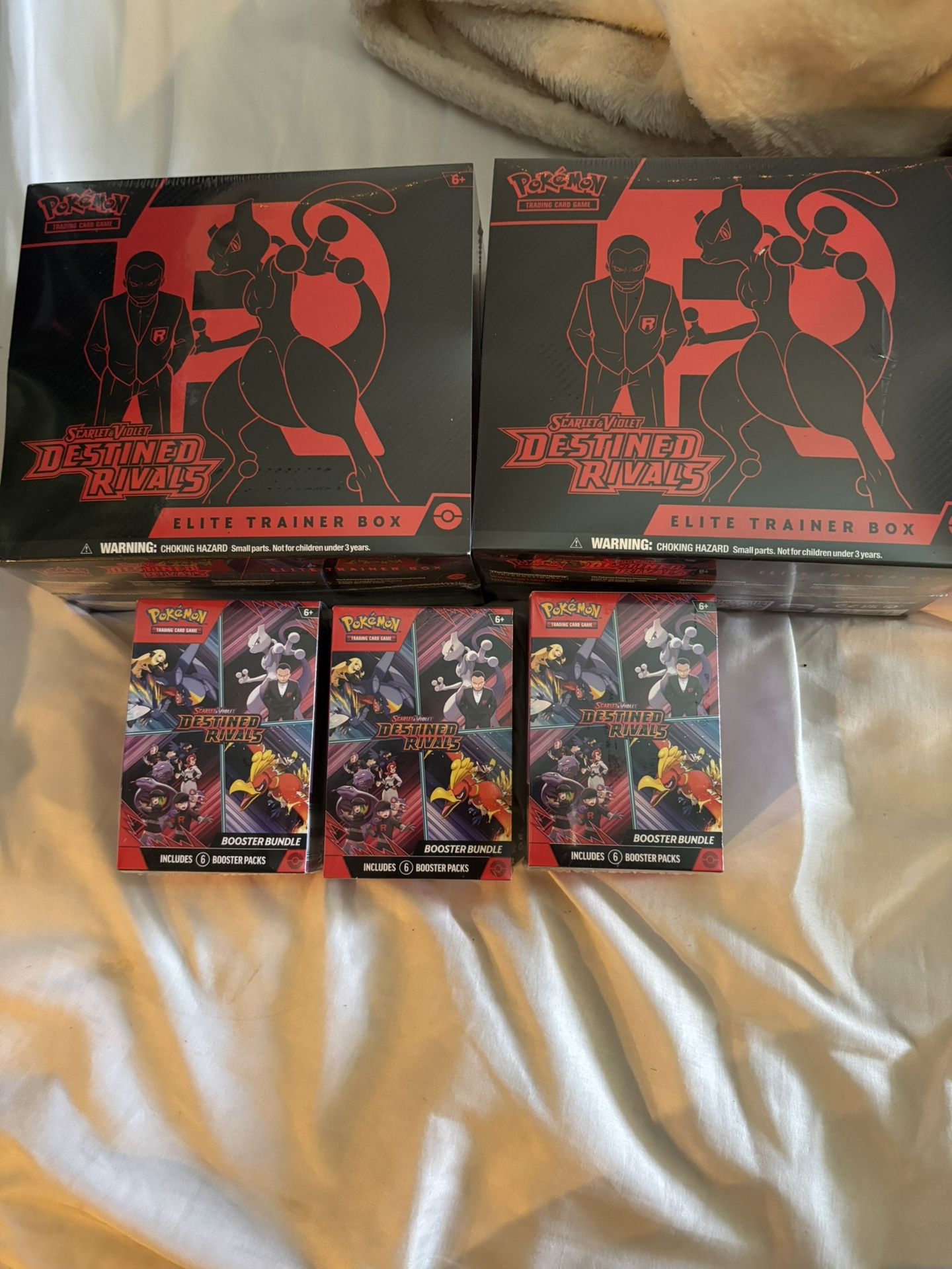 Pokemon Destined Rivals Etb And Booster Bundle