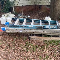 Four large Ladders And One 6 Ft 